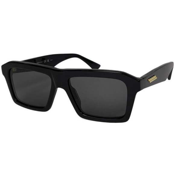 Bottega Veneta Logo Sunglasses Eyewear Plastic Black main image 7